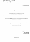 Гинзбург, Яков Борисович. Закономерности и стратегия развития малого бизнеса в регионе: дис. кандидат экономических наук: 08.00.05 - Экономика и управление народным хозяйством: теория управления экономическими системами; макроэкономика; экономика, организация и управление предприятиями, отраслями, комплексами; управление инновациями; региональная экономика; логистика; экономика труда. Иркутск. 2005. 179 с.