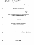 Биньковская, Ольга Викторовна. Жуки-кокцинеллиды лесных экосистем юга Среднерусской возвышенности: дис. кандидат биологических наук: 03.00.09 - Энтомология. Воронеж. 2004. 188 с.