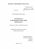 Шлыков, Василий Анатольевич. Звуковой образ в современных музыкальных фонограммах: дис. кандидат искусствоведения: 17.00.02 - Музыкальное искусство. Москва. 2010. 153 с.